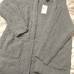 Women’s steel blue super soft sweater!